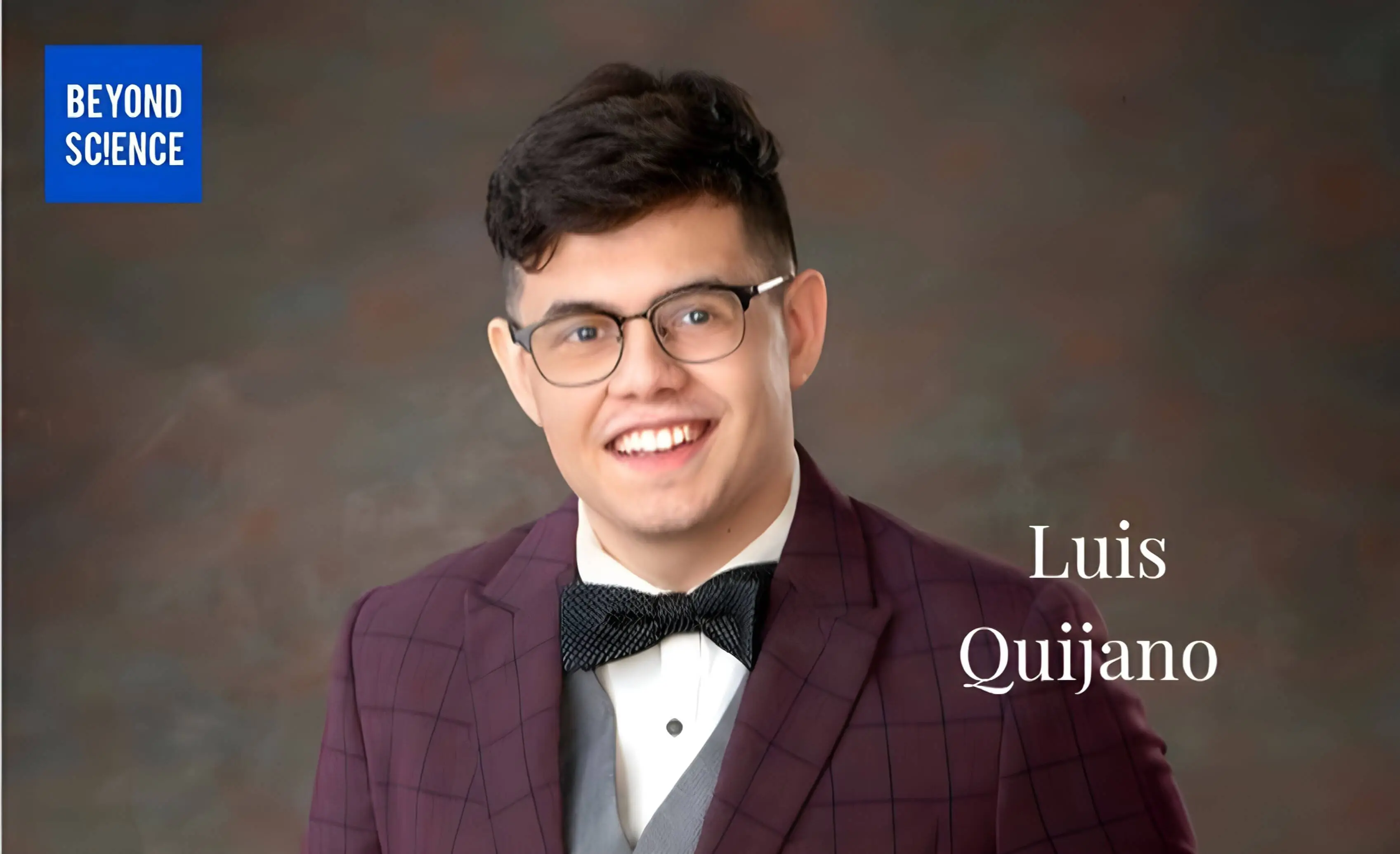 Luis Quijano, A PhD candidate, Luis is pioneering research 